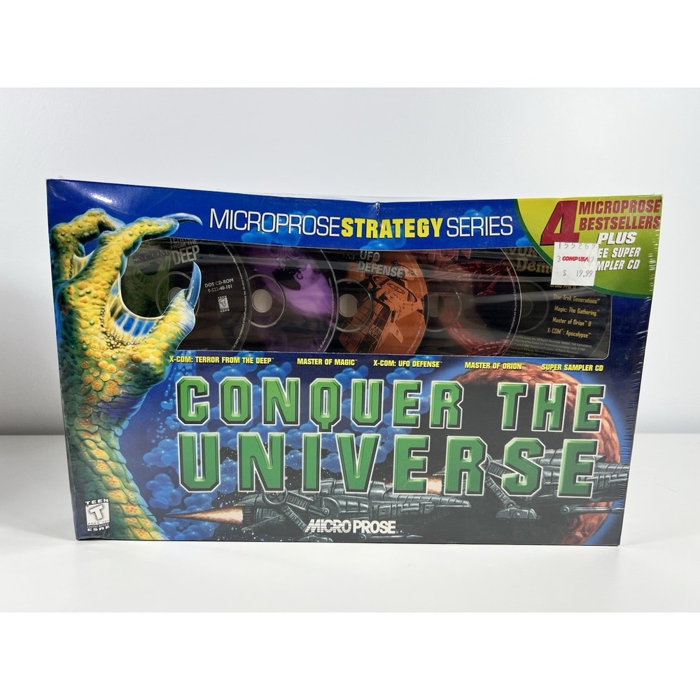 Microprose PC Boxed Set! 1997, Strategy Series Conquer The Universe